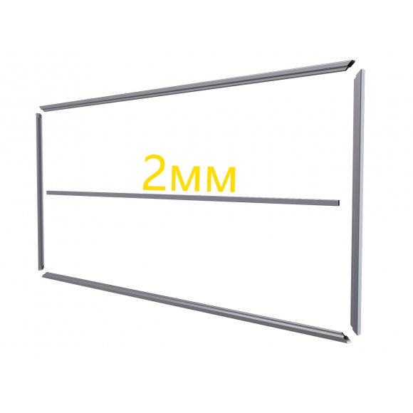 Каркас забора КСС из т-профиля